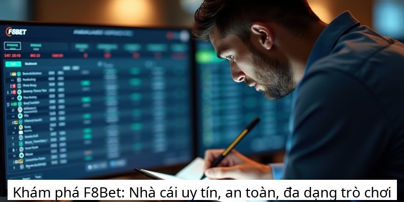 Khám phá F8Bet: Nhà cái uy tín, an toàn, đa dạng trò chơi